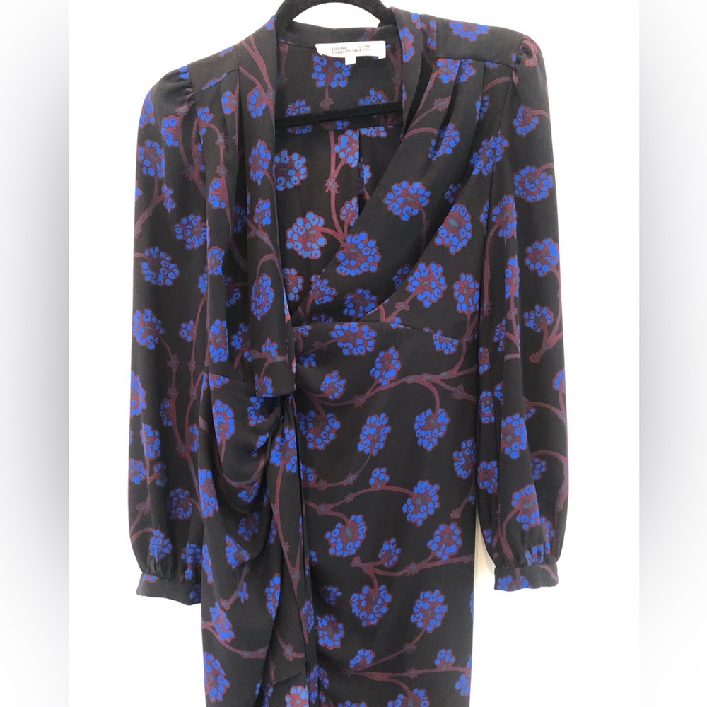 Vibrant Diane Von Furstenberg Wrap Dress